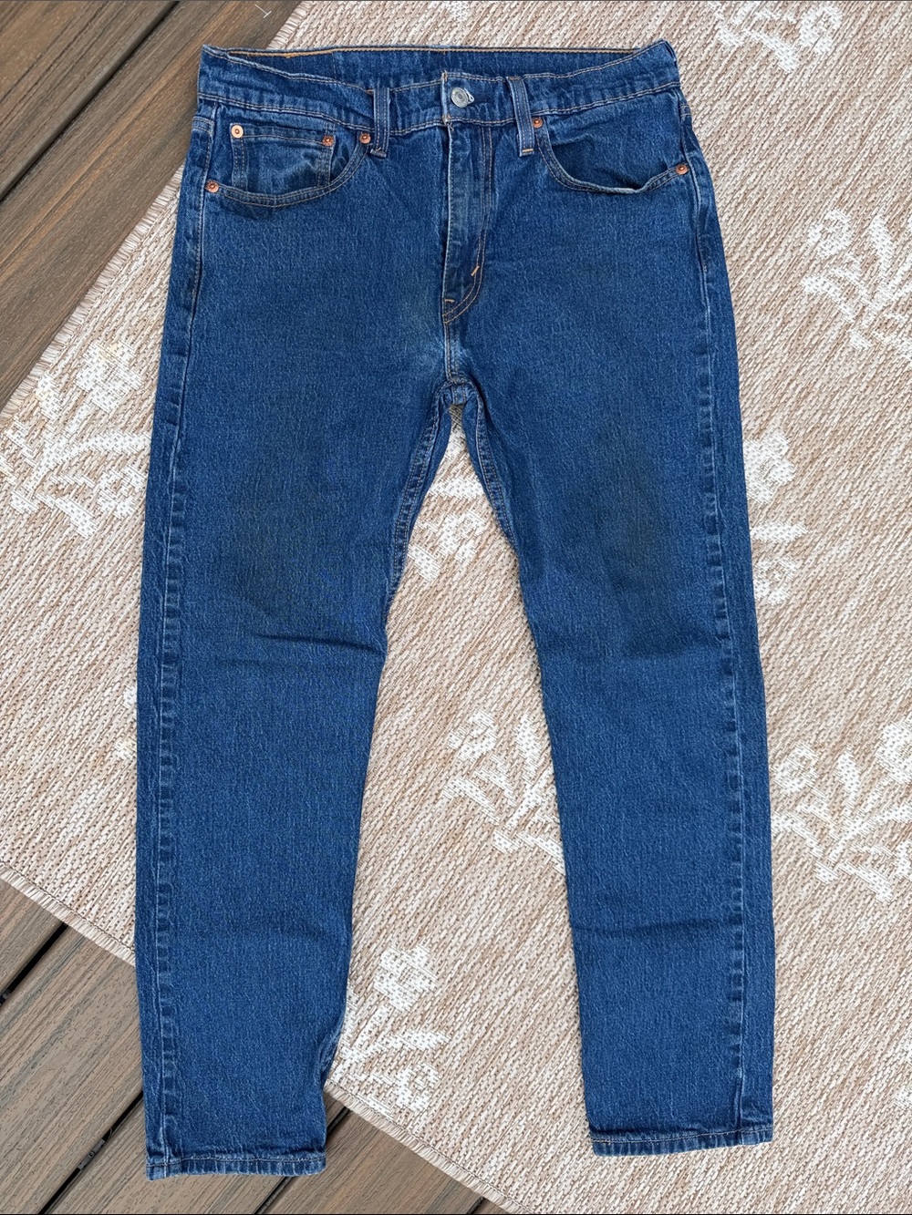 Levi Men's Blue Denim Jeans - W32 L30